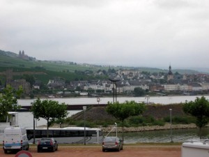 Uitzicht op Rüdesheim