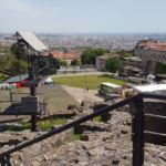 Uitzicht zoals de Romeinen dat vroeger hadden over de stad.