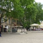 Het plein voor het Palais des Papes