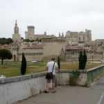 Gezicht op Avignon