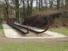 Het monument bij  Kamp Westerbork