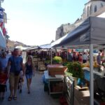 De markt in Morestel