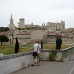 Gezicht op Avignon