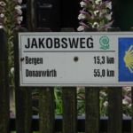 De Jacobsroute in Duitsland loopt hier ook langs