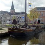 Mooi oud vrachtschip in originele staat