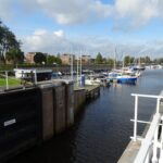 De sluis bij Genemuiden