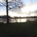 Mooie zonsondergang