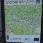 De Ciclovia Alpe Adria zoals de route hier heet.
