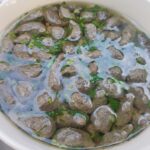 Leberknödelsuppe.