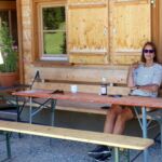 Koffiepauze bij een berghut.