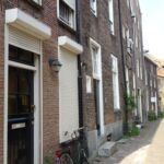 Smalle oude straatjes in de binnenstad.