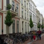 Oude herenhuizen in Deventer.