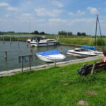 Het kleine jachthaventjes van Wilsum.