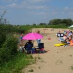 Het strandje bij Wilsum.