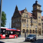 Kantoor van de Duitse Post in Heilbronn.