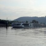Cruiseboten, ook hier.