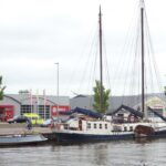 Oude schepen in Leeuwarden
