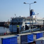 De veerboot naar Terschelling.