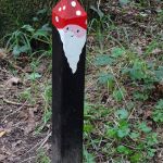 Leuk: een kinderwandelpad in het Zwanemeerbos.