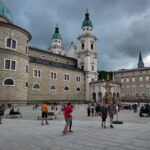 Mozartplein in Salzburg