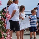 Aanmoediging voor pappa