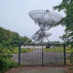 De radiotelescoop bij Kamp Westerbork